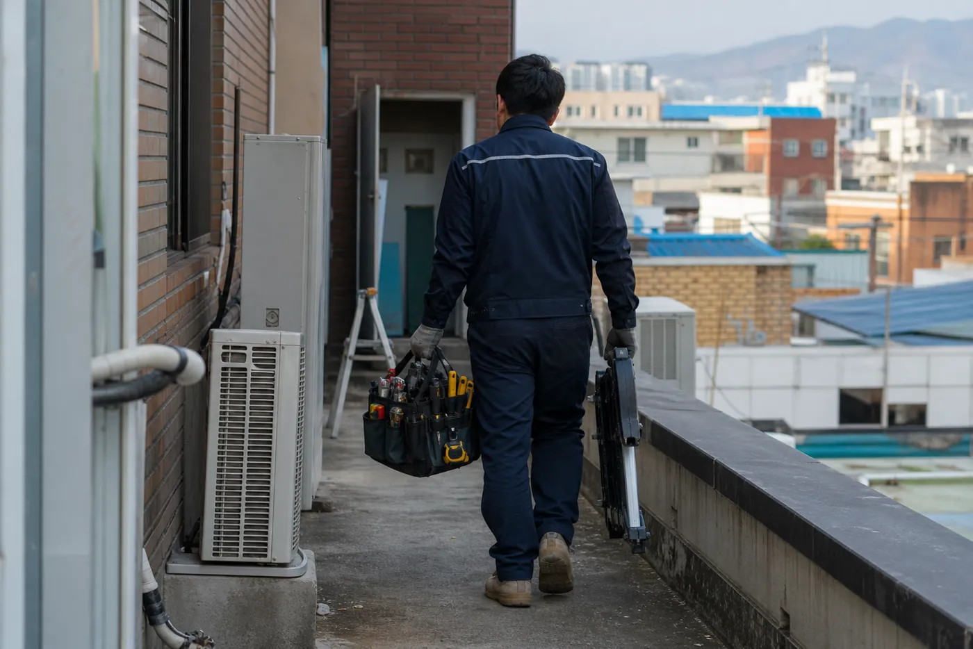 공법은 바닥 상태로 고릅니다